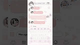 POV : temen minta link coloring | hashtag #aesthetic #fakechat #fake #chat #soft screenshot 4