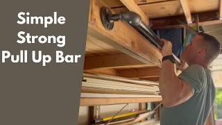 The Easiest DIY Pull Up Bar