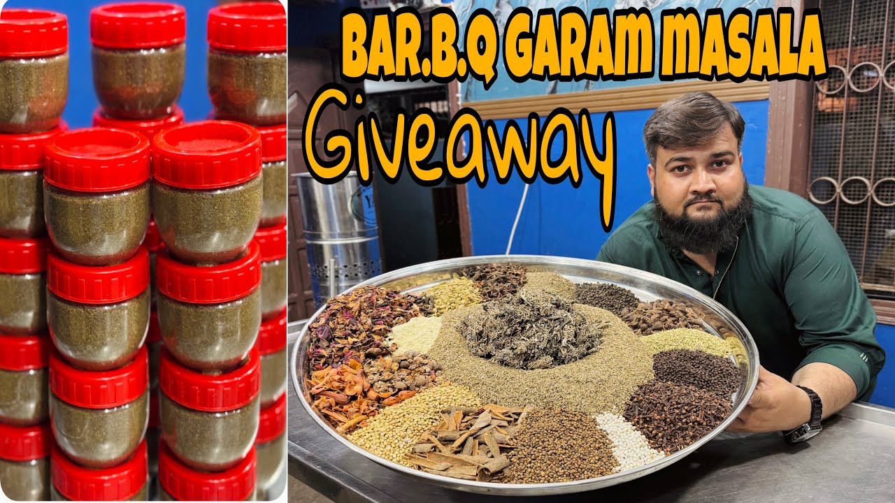 Garam masala giveaway | barbecue garam masala Eid ul Adha SEp: 05 | by Faroo Ghouri