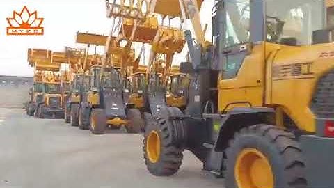 MYZG mini wheel loader/front wheel loader