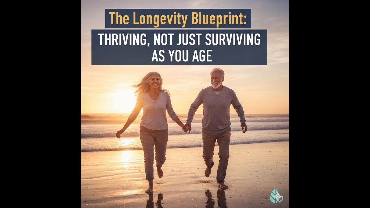 THE LONGEVITY BLUEPRINT.  THRIVING, NOT JUST SURVIVING AS YOU AGE