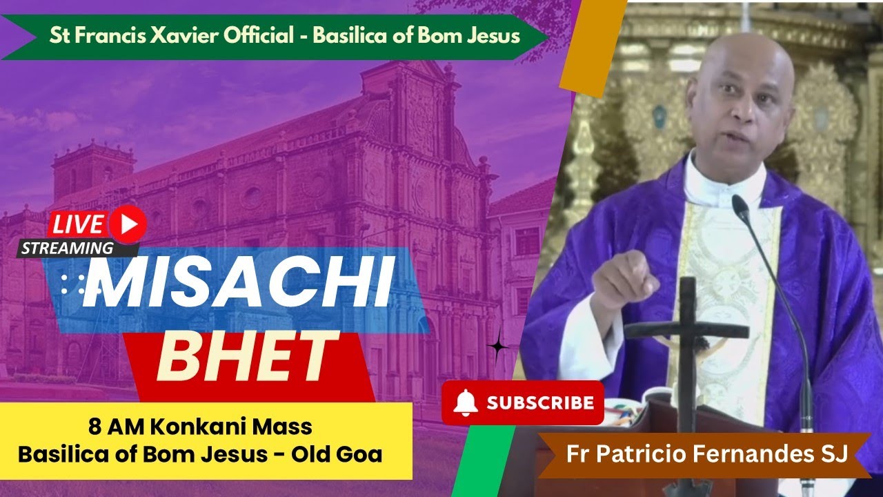 6 AM Konkani Mass | Sonvar - Krist Yenneacho Dusro Kall|Basilica of Bom Jesus - Old Goa| 13 Dec 2025