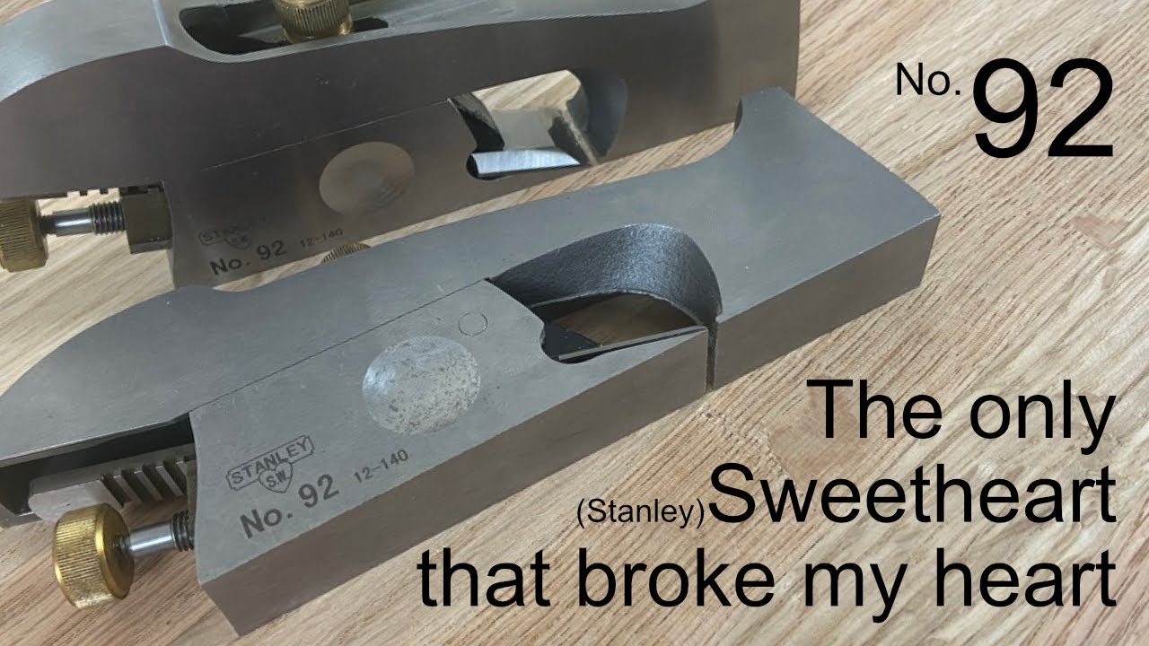 Tool Talk: Stanley SW No. 92| The SW that broke my heart