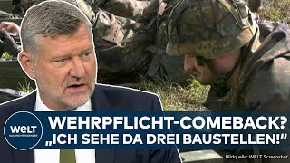 BUNDESWEHR: Wehrpflicht? Pistorius will Lösung anbieten - Diese drei Modelle stehen zur Diskussion