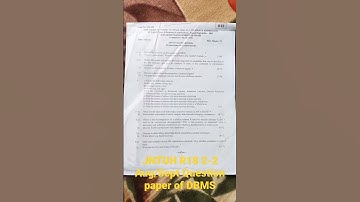 JNTUH R18 2-2 AUG/SEPT 2021 Question paper of DATABASE MANAGEMENT SYSTEMS.(CSE,IT,ITE)