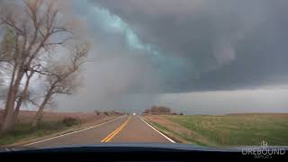 CULVER/TESCOTT,  KANSAS EF-3 Wedge Tornado ***FULL CHASE VIDEO***