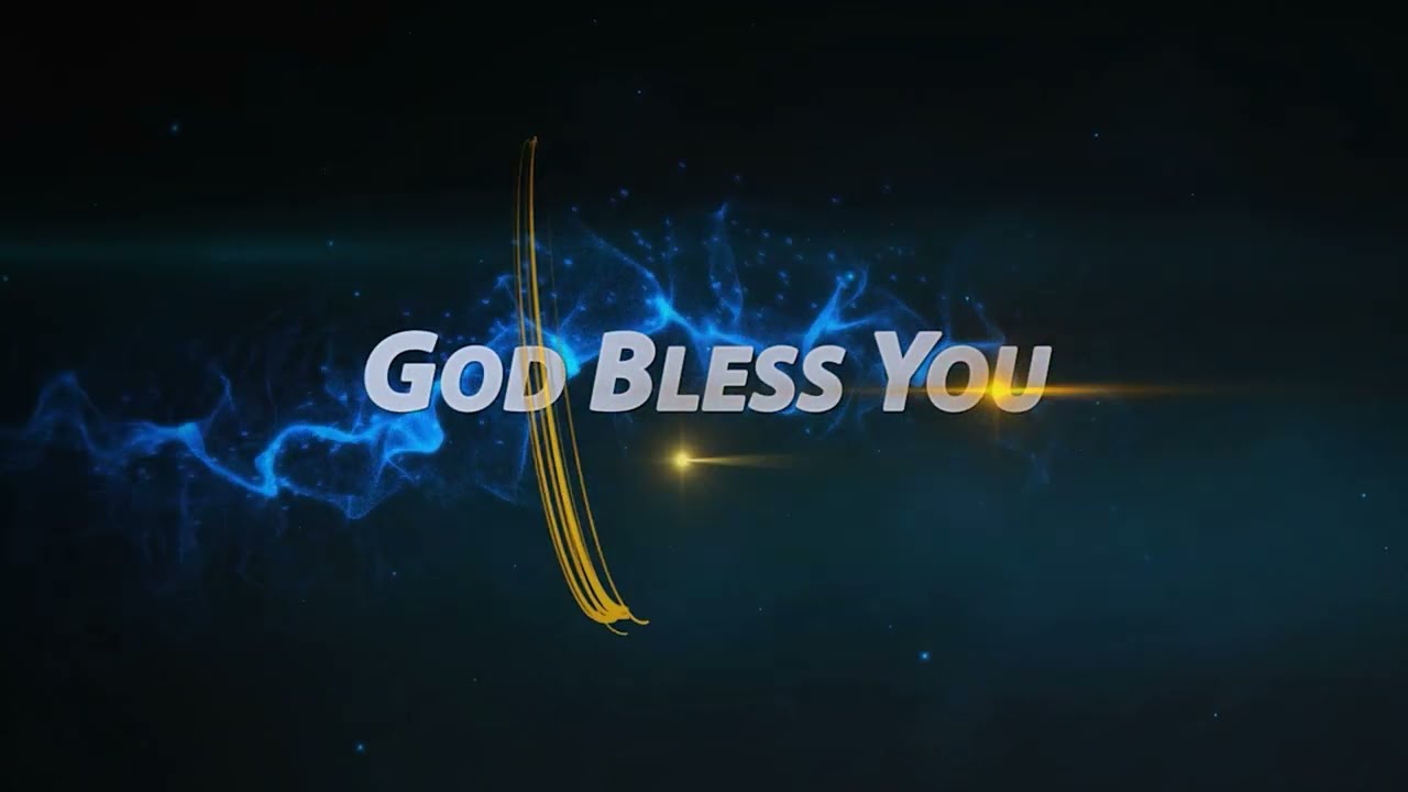 Free GOD BLESS YOU video loop   | Free HD Video - no copyright Video  