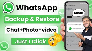 Whatsapp Backup Kaise Kare | Whatsapp Chat Backup And Restore 2025 |Whatsapp Ka Chat Backup Kaise Le