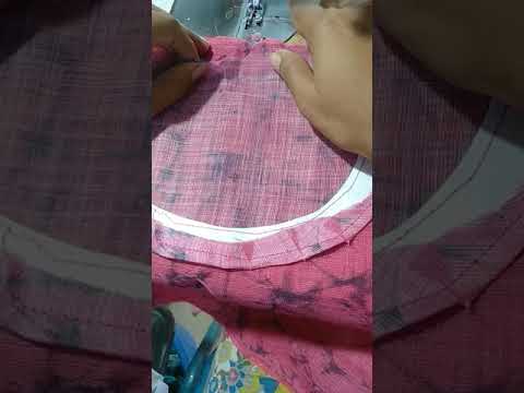 Simple neck design //cutting and stitching tutorial