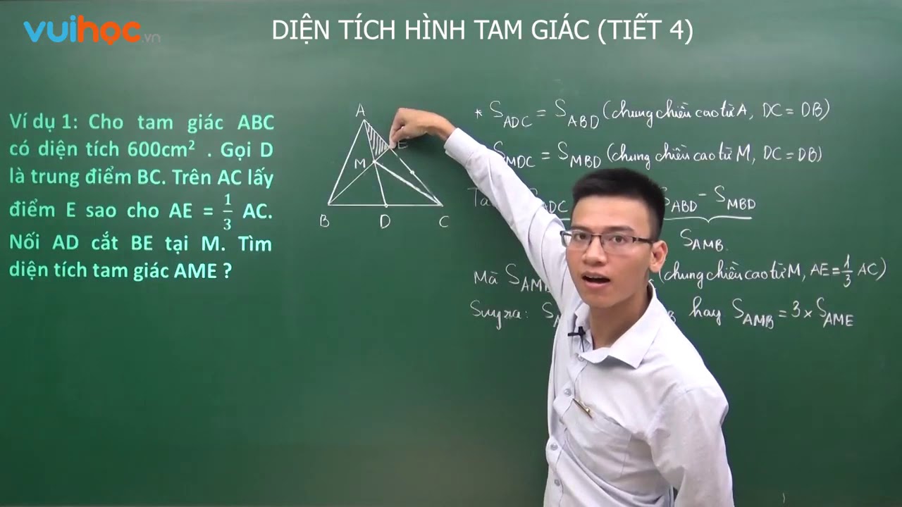 Toán nâng cao 5 - CD5 Diện tích hình tam giác P4