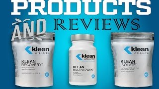 Klean Athlete Review On Products Klean Isolate, Klean Multivitamin And Klean Recovery