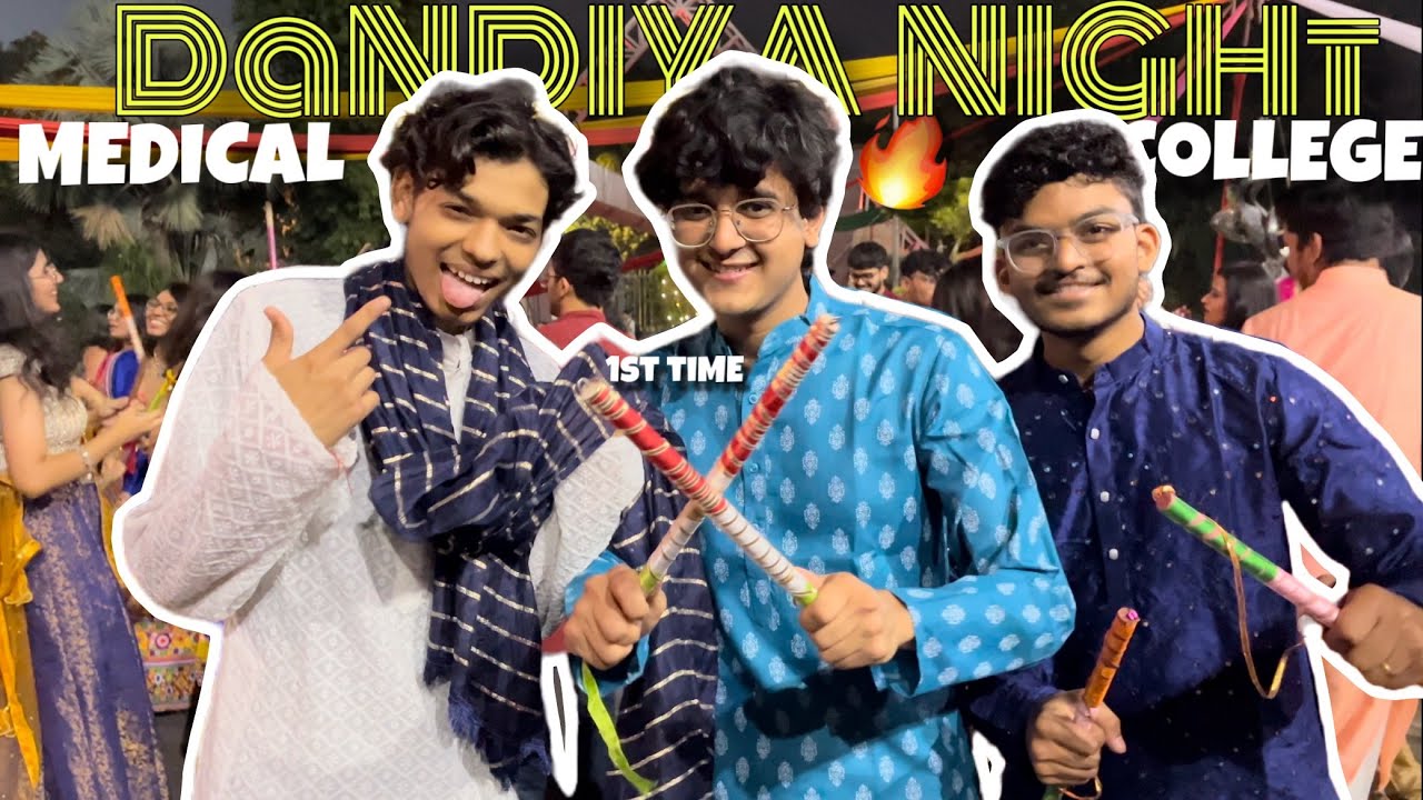 First Time Dandiya Night in Medical College!🔥| MBBS Diaries