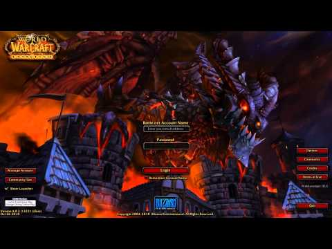 TotalBiscuit commentates the Cataclysm login screen for no good reason at all