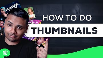 Create THUMBNAILS in 5 Minutes 😵 (100,000 sub YOUTUBER tips)