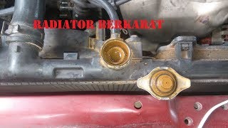 cara senang servis radiator berkarat