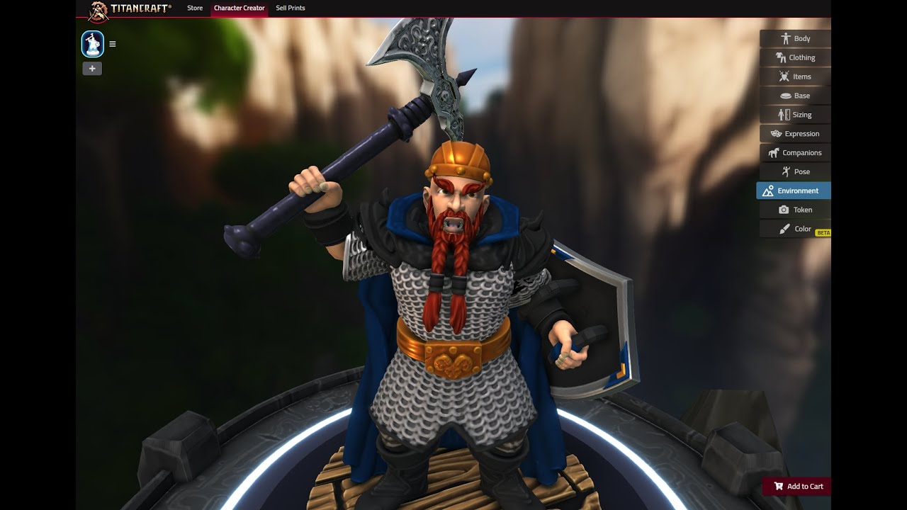 TitanCraft D&D Harbringer Set (13) Tordek Dwarf Fighter