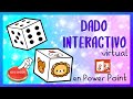 Tutorial crea DADO ANIMADO en Power Point | Realiza un Dado interactivo | Miss Kathy | Zukistrukis