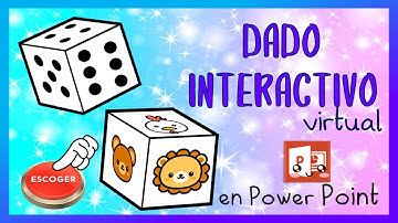 Tutorial crea DADO ANIMADO en Power Point | Realiza un Dado interactivo | Miss Kathy | Zukistrukis