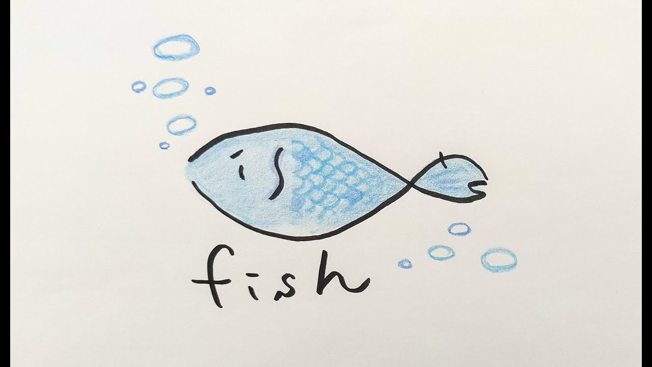 Picture Drawn With Letters Fish 文字絵 魚 Youtube Picture Drawn With Letters Fish 文字絵 魚 Youtube