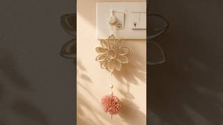✨Waste to WOW Decor 🌸 Cardboard Roll DIY That Looks Expensive! ♻️ #mycraftwork #craftideas #trend