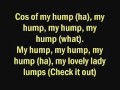 black eyed peas   my humps lyrics   YouTube