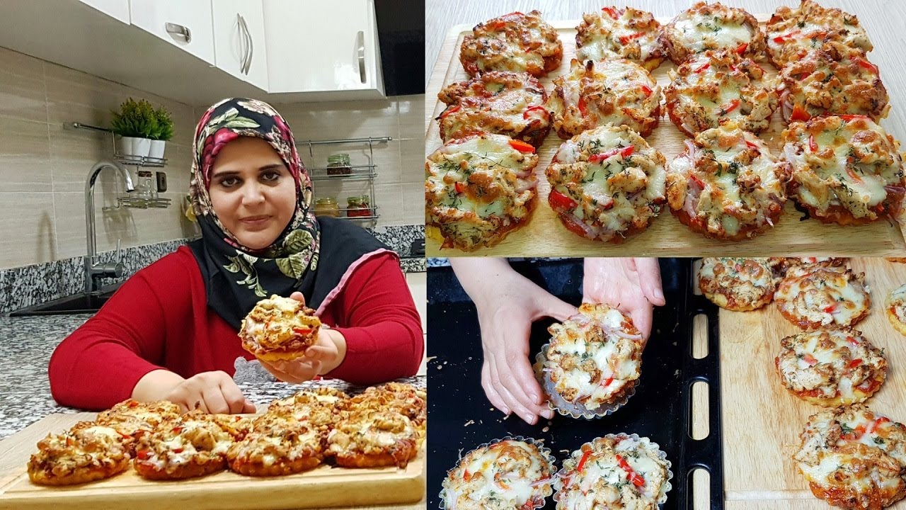 مملحات البيتزا السائلة بالدجاج حضريها في رمشة عين