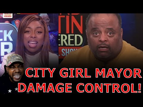 Roland Martin PANICS BEGGING Ghetto City Girl Mayor For ANSWERS After Softball Interview BACKFIRES!