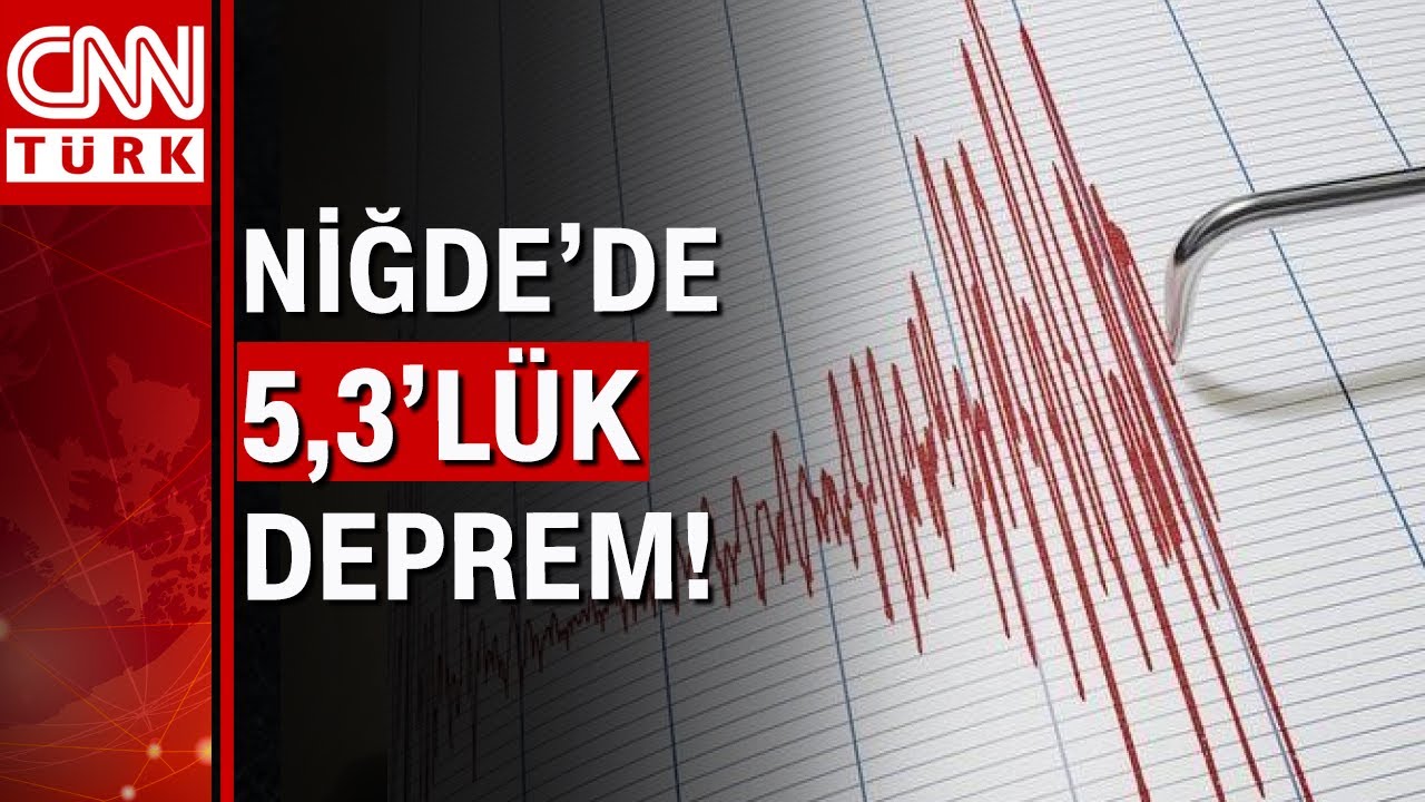 Niğde'de 5.3 büyüklüğünde deprem! CNN Türk Deprem Uzmanı Prof. Şükrü Ersoy'dan önemli açık