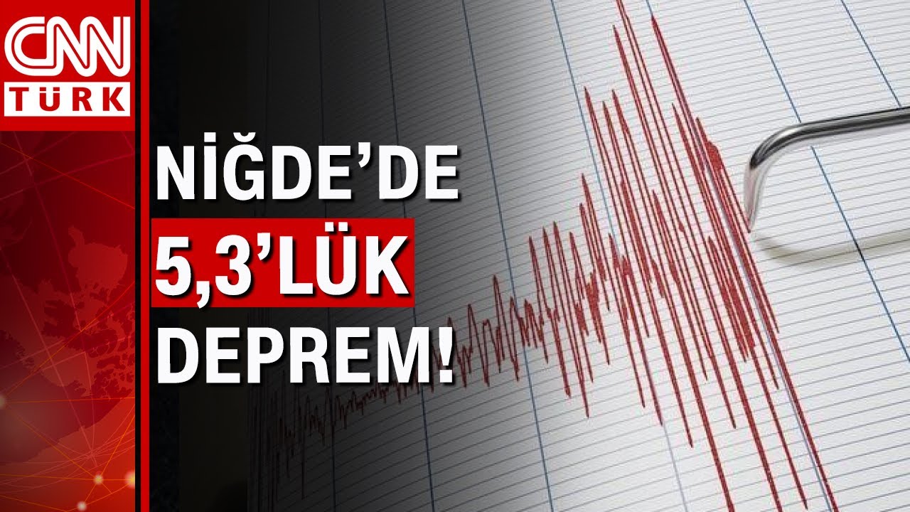 ⁣Niğde'de 5.3 büyüklüğünde deprem! CNN Türk Deprem Uzmanı Prof. Şükrü Ersoy'dan önemli açık