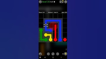 How To Solve Flow Free Bridges Starter Pack Level 35 6x6 Board Walk Through Solution Walkthrough