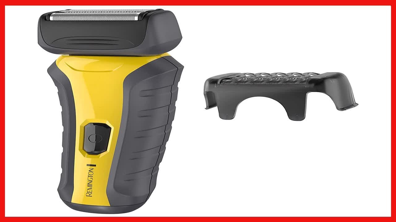 Remington Virtually Indestructible Foil Shaver 5100 PF7855, Yellow ...