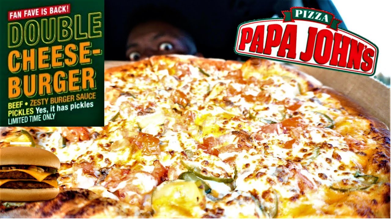 Papa John's New Pizza Comes Topped With Pickles 