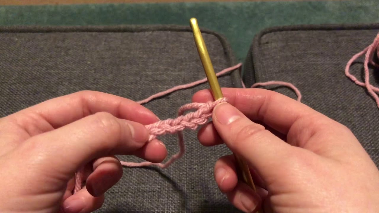 BEGINNER CROCHET TUTORIAL - YouTube