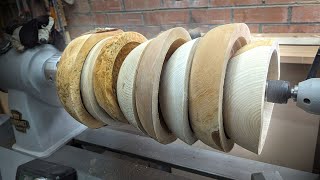 All this for NOTHING!  woodturning project