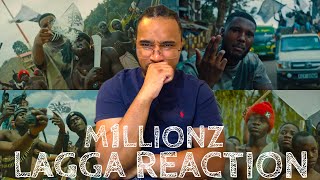 M1LLIONZ - LAGGA (OFFICIAL VIDEO) [REACTION] | Crooklyn Reaction