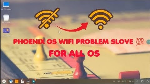 PHOENIX OS WIFI PROBLEM SLOVE 💯 FOR ALL ANDROID OS 💻
