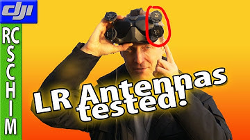 Where to put the good antennas?  (DJIFPV Stationary 2.3km Test)