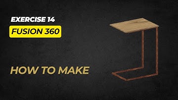 Autodesk Fusion 360 Beginners Tutorials  Exercise 14  Learn the basics of designing