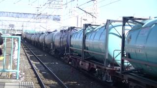 EF65-2076牽引4074レ　西浦和通過