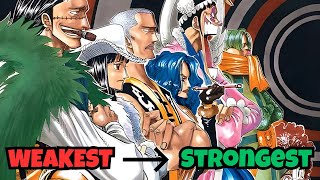 Ranking Baroque Works Devil Fruit Users From Weakest to Strongest