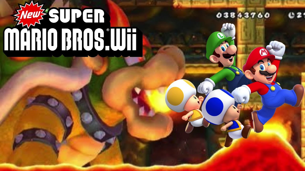 Final Boss - New Super Mario Bros. Wii Slowed Down