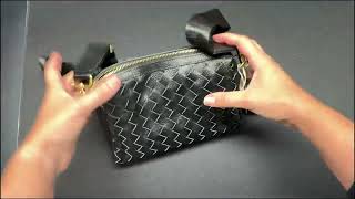 Woven Bag for Women, Small Soft Genuine Leather Shoulder Purses and Handbags Crossbody screenshot 4