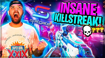 I played Splitgate and dropped the HIGHEST KILLSTREAK I