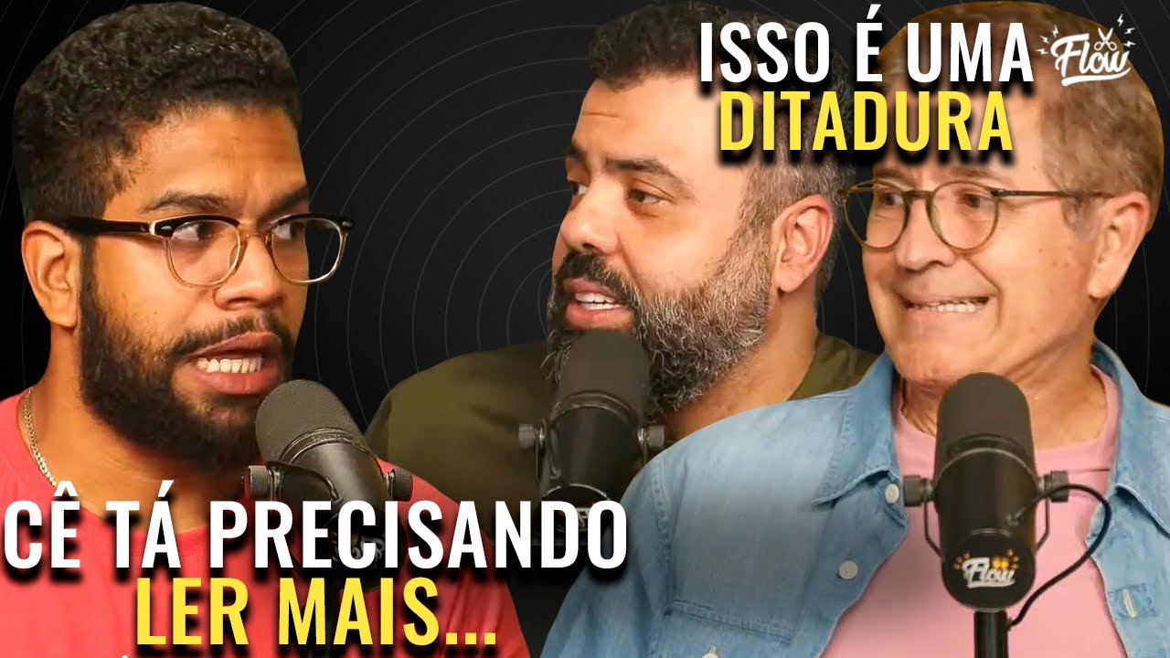 CLIMA PESOU no Flow, Jones Manoel LEVANTA A VOZ e Tramontina RESPONDE