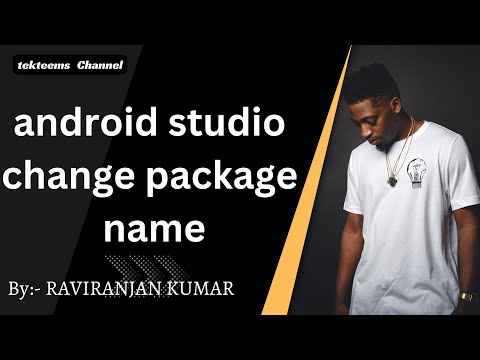 change package name || android studio change package name || tekteems