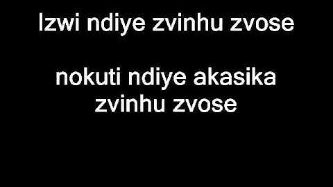 Zimbabwe Catholic Shona Songs - Pakutanga Izwi with LYRICS.wmv