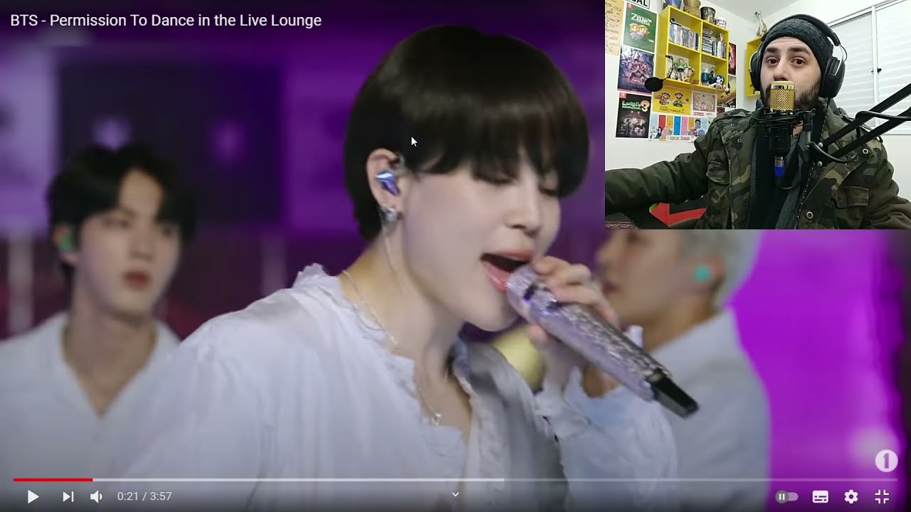BTS – Permission to Dance – live | Reagindo pela primeira vez