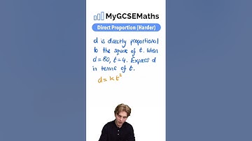 Direct Proportion | GCSE Maths 2025