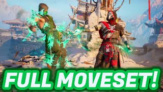 Ermac Full Moveset Explanation For Beginners! (Buttons, Strings, \& Specials)