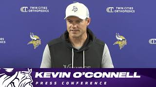 Kevin O’Connell on Vikings Fans Energy vs. Packers & Improvements to Make in Week 2 Against Bears